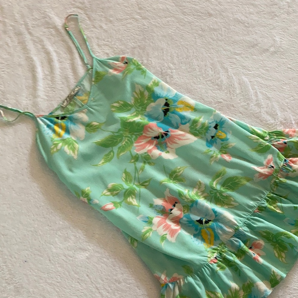 Floral tank top